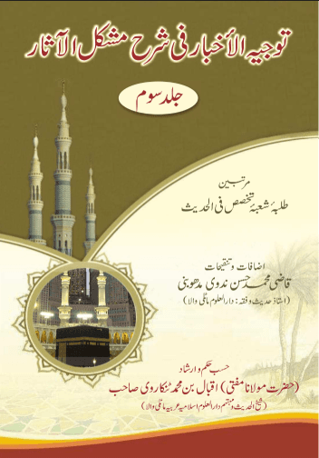 توجیہ الاخبار فی شرح مشکل الآثار (سوم)